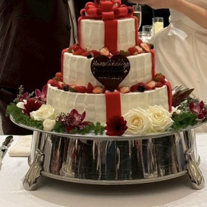 こだわったケーキ|784957さんのアーククラブ迎賓館（福山）/テイクアンドギヴ・ニーズウェディングの写真(2607978)