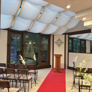 披露宴会場の真横にあるチャペルです|784983さんの北野異人館 旧クルペ邸の写真(2608102)