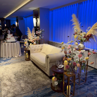 ソファ席にしたので、写真映えします。やって良かったこと上位。