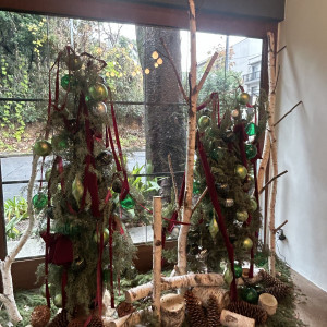 入口前のクリスマスツリー|785007さんのTHE NANZAN HOUSE （ザ ナンザン ハウス）の写真(2608200)