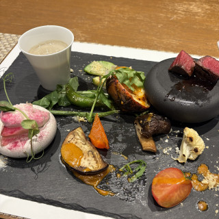 焼き野菜がとっても美味しかったです