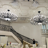 メインの披露宴会場！階段からの登場も素敵ですよね