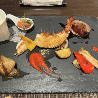 試食のプレート