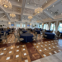 披露宴会場ステージ上から