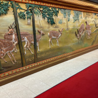 壁の絵が素敵です