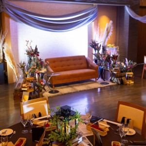 高砂にテーブルはないので綺麗に身を包んだ姿を見て貰えます。|785110さんのTHE JAPONAIS LISERJU（ザ ジャポナイズリサージュ）の写真(2608979)