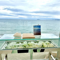 チャペルから見える海の景色