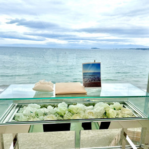 チャペルから見える海の景色|785118さんのSCAPES THE SUITE（スケープスザスィート）の写真(2608566)