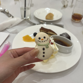 冬仕様のデザートビュッフェ⛄️