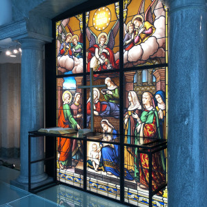 ステンドグラスがとても素敵でした。|785150さんのホテル ザ・マンハッタンの写真(2608707)