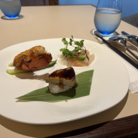 えびのお料理に感動しました。熊本の素材を使った美味しいお料理