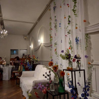 フラワーカーテンです。