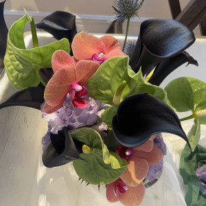 ブーケも好みの色で作成しました。|785181さんのジャルダン・ドゥ・ボヌールの写真(2612630)