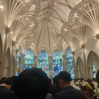 参列席からの景色