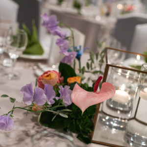 装花はキャンドルのみ追加で課金しました|785227さんのヨコハマ グランド インターコンチネンタル ホテルの写真(2609319)