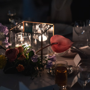 キャンドルを置いたので照明を消したときとても綺麗でした|785227さんのヨコハマ グランド インターコンチネンタル ホテルの写真(2609333)