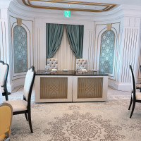 装花はありませんでした。