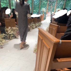 その辺に留まり、回収される犬|785245さんのアーヴェリール迎賓館（名古屋）/テイクアンドギヴ・ニーズウェディングの写真(2618413)