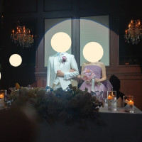 お色直しの入場後の様子