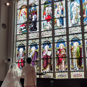 挙式の様子|785274さんの神戸セントモルガン教会の写真(2609297)