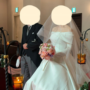 新婦入場|785274さんの神戸セントモルガン教会の写真(2609261)