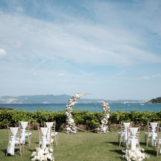 ガーデン挙式会場