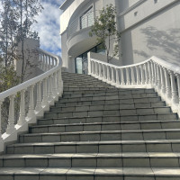 階段とガーデンのいいとこ取りできます