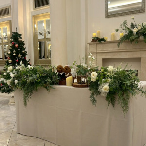 新郎新婦席|785324さんのヒルサイドクラブ迎賓館（八王子）/テイクアンドギヴ・ニーズウェディングの写真(2609455)