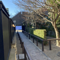 入り口から式場までの道