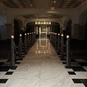 本物のキャンドルの灯りが、優しくい雰囲気を演出|785389さんのCENTURY COURT Marunouchi（明治生命館内・国指定重要文化財）の写真(2609784)