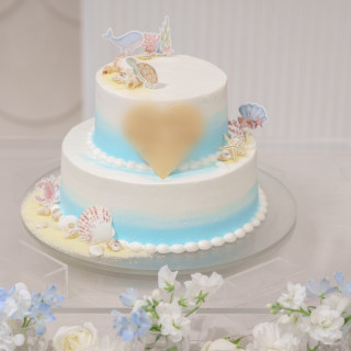 私たちの要望に合わせて作っていただいたケーキです！