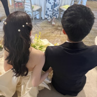 いい感じにヘアスタイルをしてもらいました。