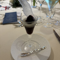 アサイーのジュレで美味しかったです。