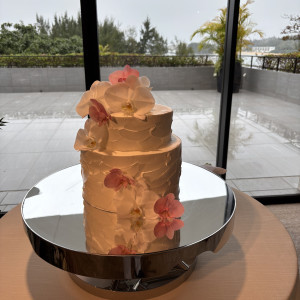 ウェディングケーキ1|785411さんのハレクラニ沖縄の写真(2610110)