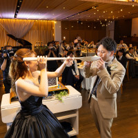 楽しいウェディングケーキでした。