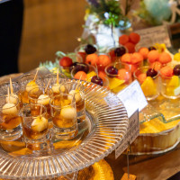 新郎新婦の好みを取り入れたオリジナルのデザートブュッフェです