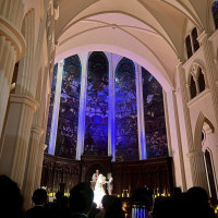 チャペルでのプラネタリウム演出