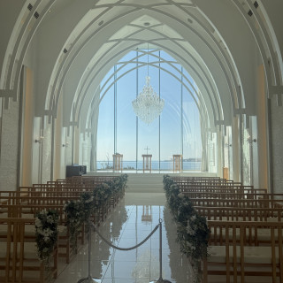 チャペルの雰囲気が大変素敵でした。