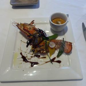 エビのグラタンが美味しかった!!|785461さんのノートルダム大阪ONE/FIVESTAR WEDDINGの写真(2610341)