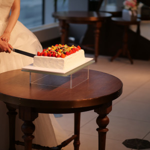 いちご多めのケーキ|785463さんのThe 33 Sense of Wedding(ザ・サーティースリー・センス・オブ・ウエディング)の写真(2610581)