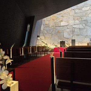 チャペルのバージンロード|785463さんのMia Via(ミアヴィア)の写真(2613579)