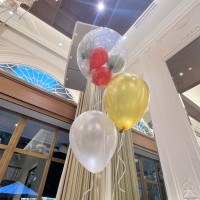 クリスマスのイメージで作ってもらったバルーン