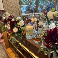 イメージ通りの高砂のお花たち