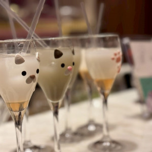 オリジナルドリンク我が家の猫をイメージしてつくってくれました|785470さんのアルタビスタガーデンの写真(2610921)