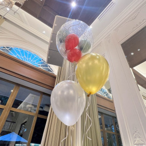 クリスマスのイメージで作ってもらったバルーン|785470さんのアルタビスタガーデンの写真(2610934)