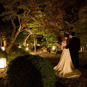 式の後にロケーション撮影の時間を取っていただきました|785472さんの～明治二年創業～　丹徳庭園ウエディングの写真(2610927)