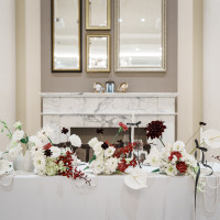 メインテーブル装飾