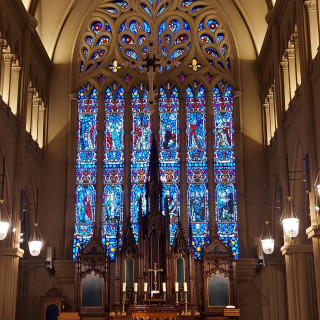 大聖堂のステンドグラス