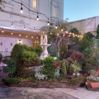 キュート系披露宴会場用のお庭