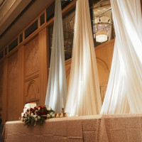 メインテーブルの全体像